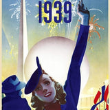 New York 1939 World's Fair Vintage Travel Unframed Print Wall Art - Homeroots - Flyclothing LLC