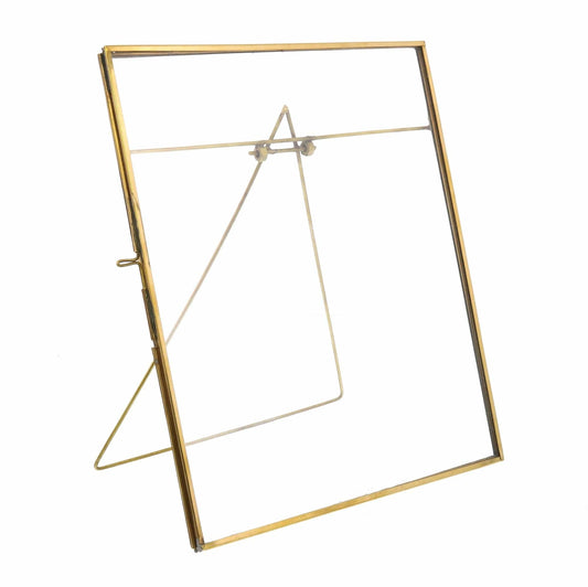 Multiple Sizes Gold Metal Tabletop Picture Frame - Homeroots