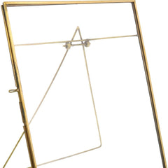 Multiple Sizes Gold Metal Tabletop Picture Frame - Homeroots