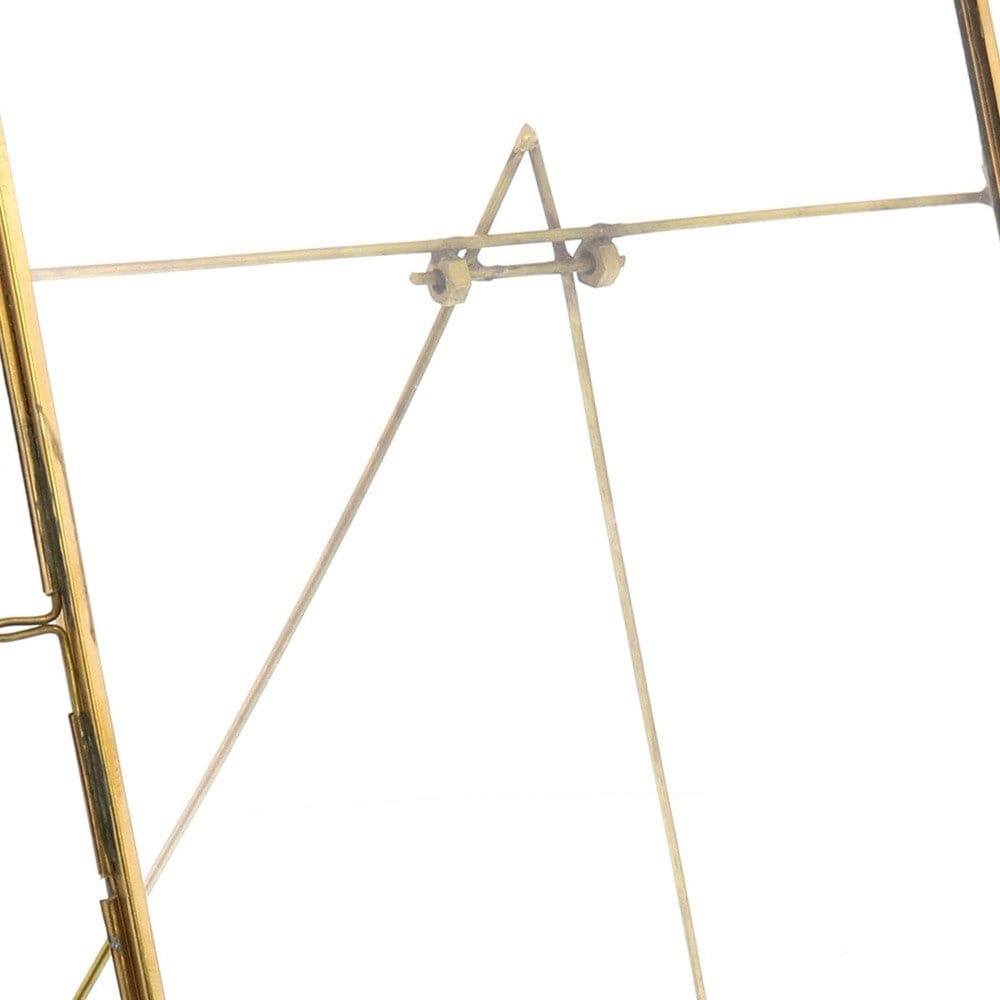 Multiple Sizes Gold Metal Tabletop Picture Frame - Homeroots