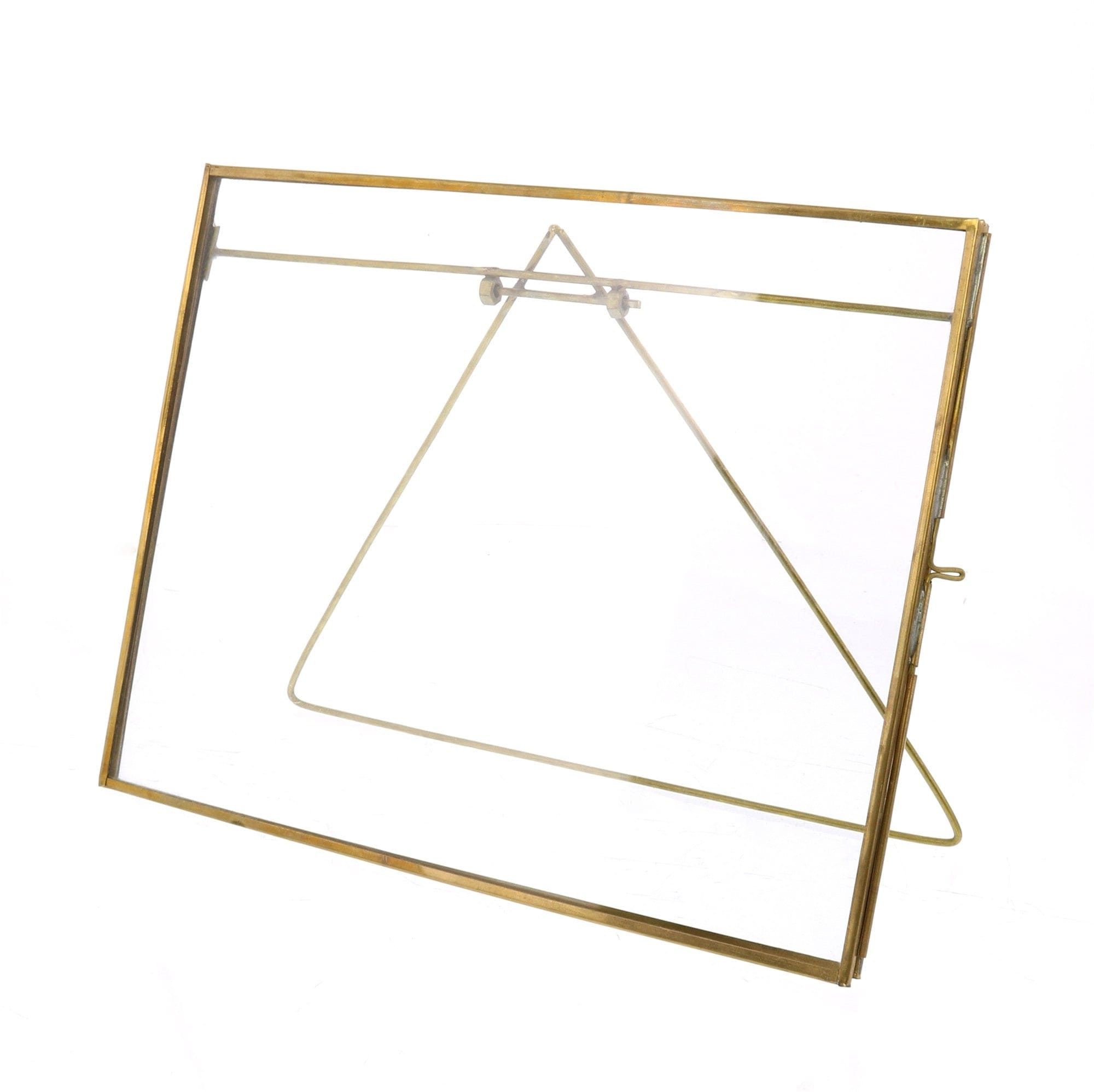 Multiple Sizes Gold Metal Tabletop Picture Frame - Homeroots