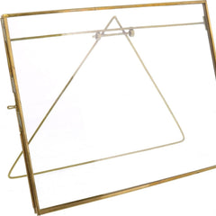 Multiple Sizes Gold Metal Tabletop Picture Frame - Homeroots