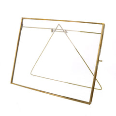 Multiple Sizes Gold Metal Tabletop Picture Frame - Homeroots