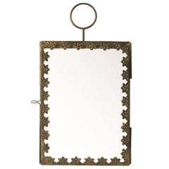 5x7 Gold Metal Embellished Frame - Homeroots