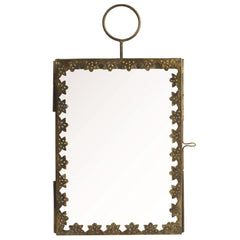 5x7 Gold Metal Embellished Frame - Homeroots