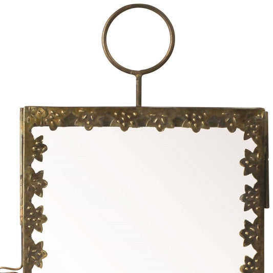 5x7 Gold Metal Embellished Frame - Homeroots