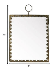 8x10 Jumbo Gold Metal Embellished Frame - Homeroots