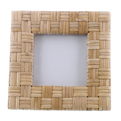 4x4 Woven Bamboo Square Frame - Homeroots