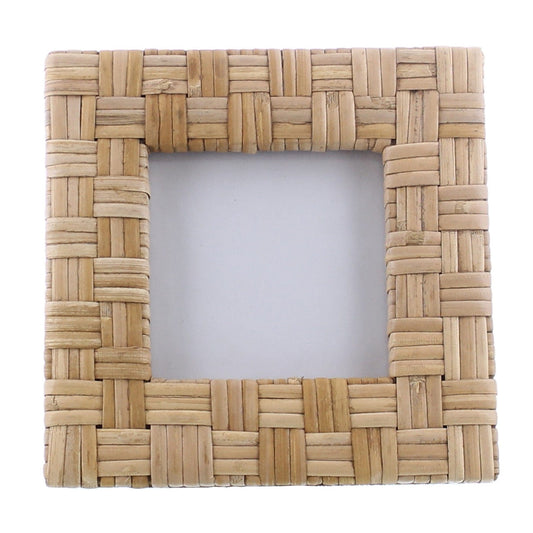 4x4 Woven Bamboo Square Frame - Homeroots