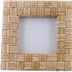 4x4 Woven Bamboo Square Frame - Homeroots