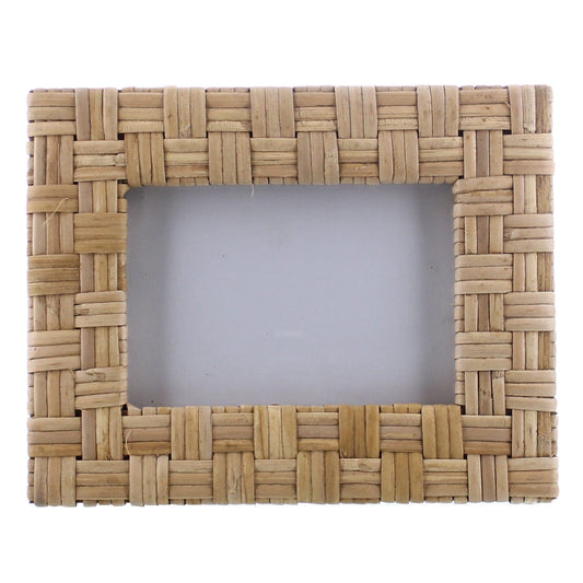 4x6 Woven Bamboo Rectangular Frame - Homeroots