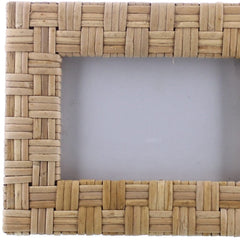 4x6 Woven Bamboo Rectangular Frame - Homeroots