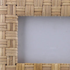 4x6 Woven Bamboo Rectangular Frame - Homeroots