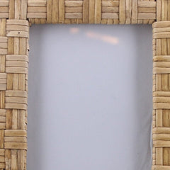 5x7 Woven Bamboo Vertical Frame - Homeroots