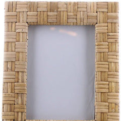 5x7 Woven Bamboo Vertical Frame - Homeroots