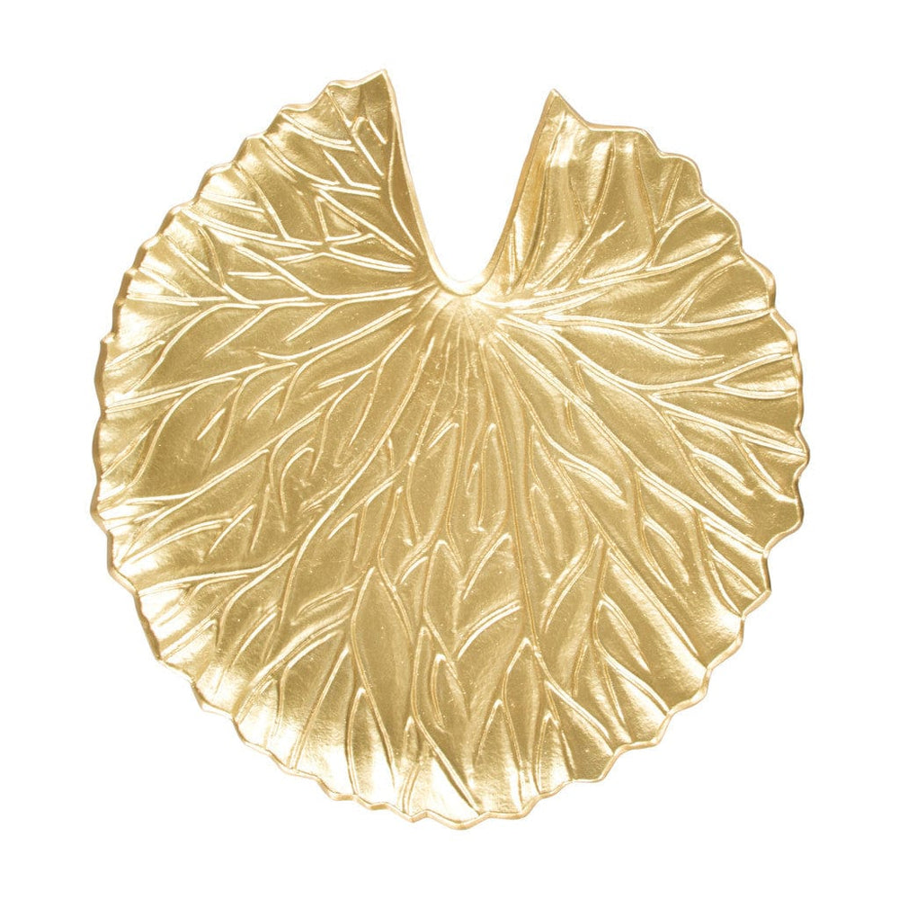 22" Gold Aluminum End Table - Homeroots - Flyclothing LLC