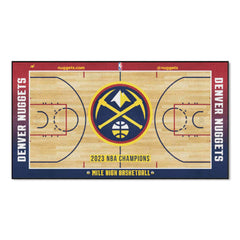 Denver Nuggets 2023 NBA Finals Champions Large Court Runner Rug - 30in. x 54in. - Denver Nuggets