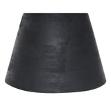 18" Black Solid Wood Round End Table - Homeroots - Flyclothing LLC