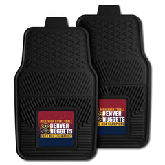 Denver Nuggets 2023 NBA Finals Champions Heavy Duty Car Mat Set - 2 Pieces - Denver Nuggets