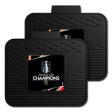Vegas Golden Knights 2023 Stanley Cup Champions Back Seat Car Utility Mats - 2 Piece Set - Vegas Golden Knights