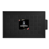 Vegas Golden Knights 2023 Stanley Cup Champions Heavy Duty Vinyl Medallion Door Mat - 19.5in. x 31in. - Vegas Golden Knights