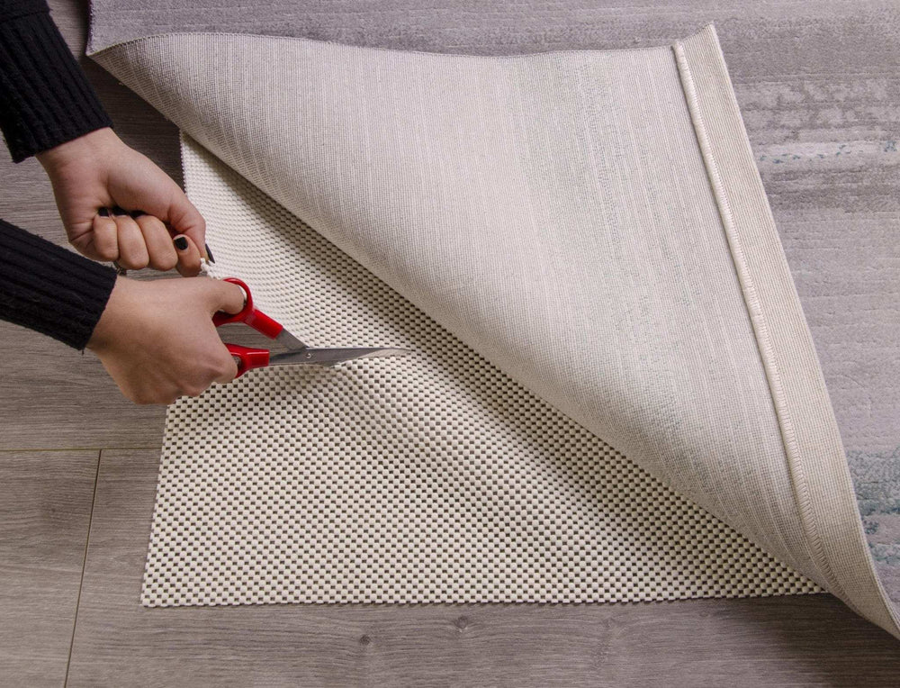 6' x 9' Ivory King's Premium Non Slip Rug Pad - Homeroots - Flyclothing LLC