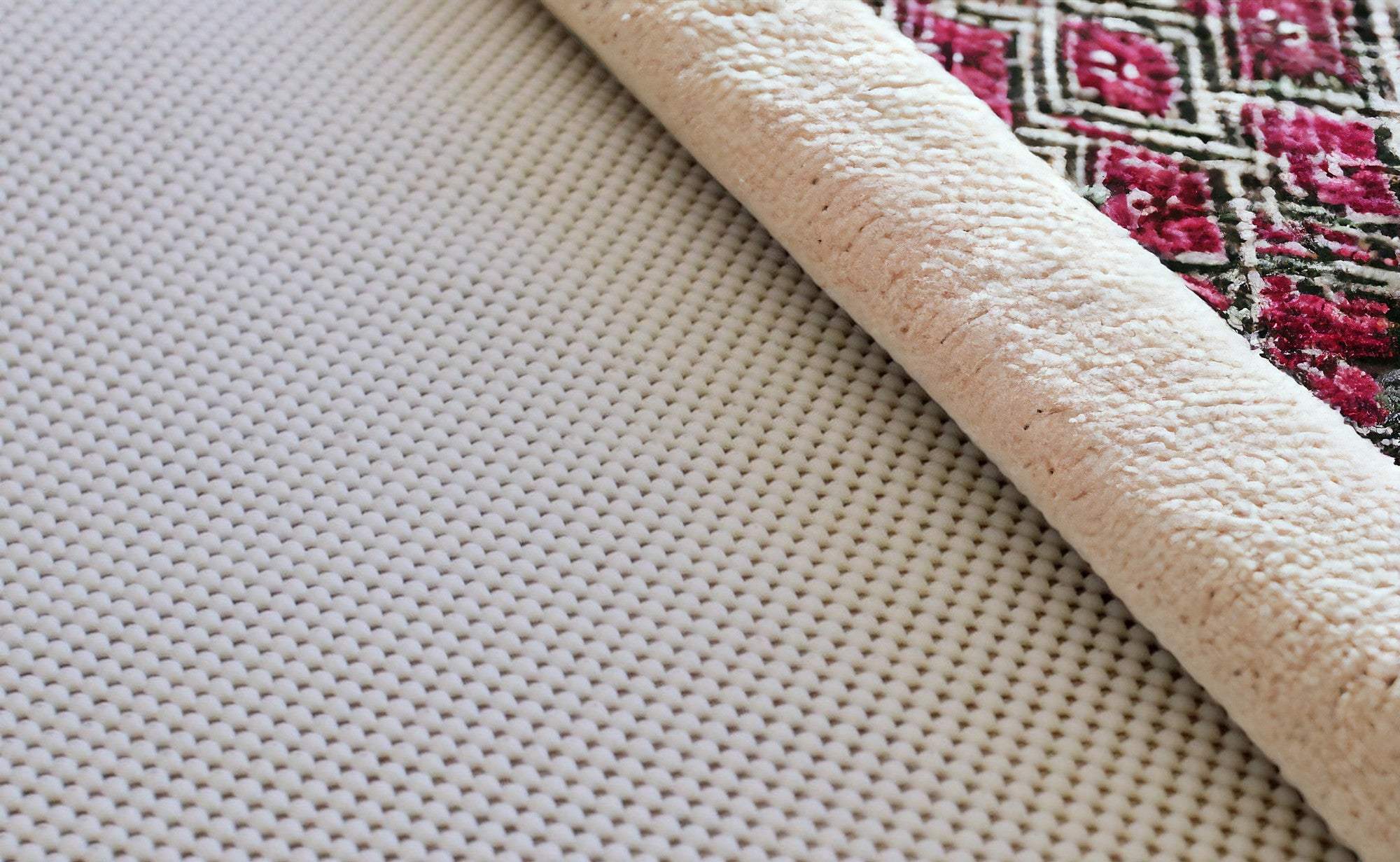 8' x 11' Ivory King's Premium Non Slip Rug Pad - Homeroots - Flyclothing LLC