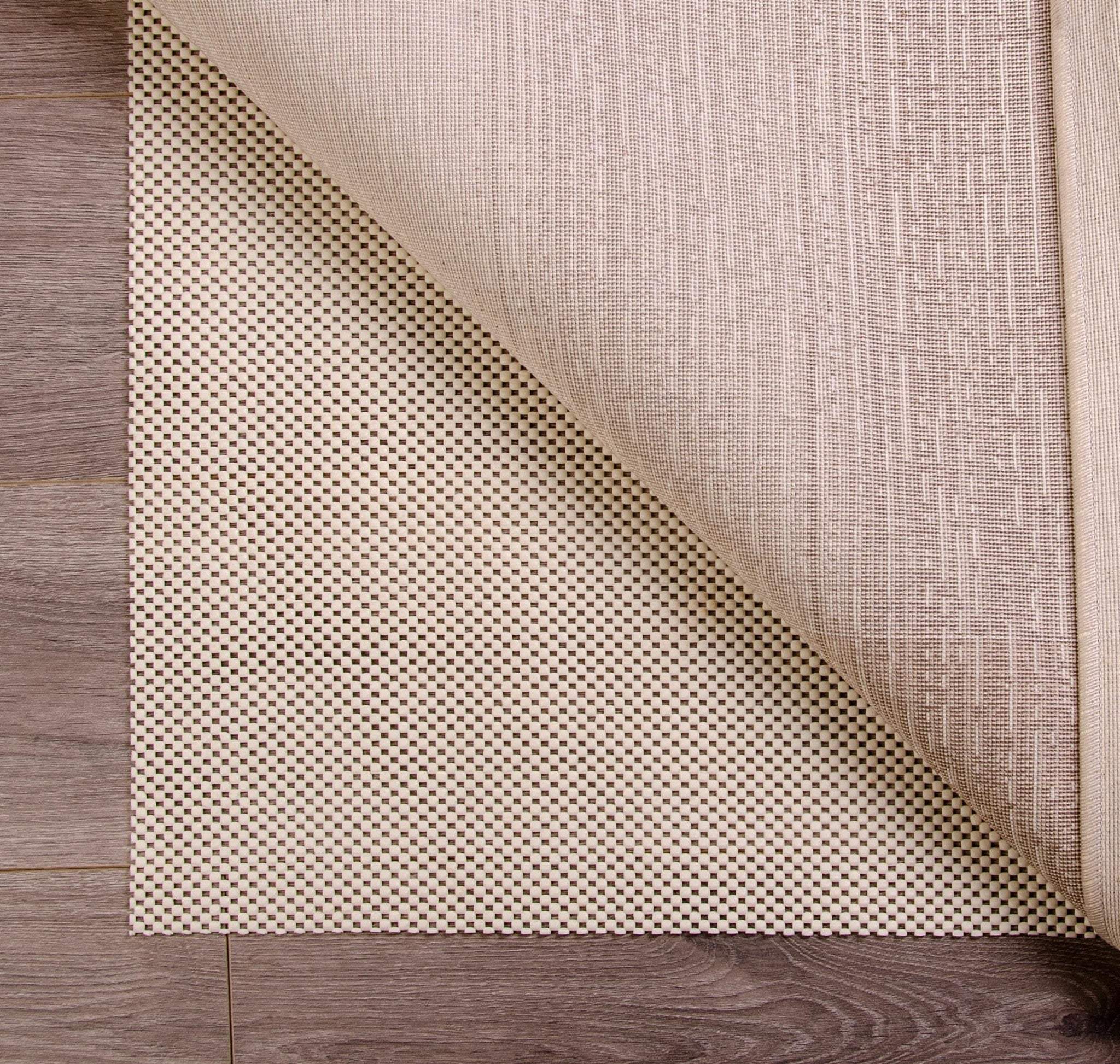 8' x 11' Ivory King's Premium Non Slip Rug Pad - Homeroots - Flyclothing LLC