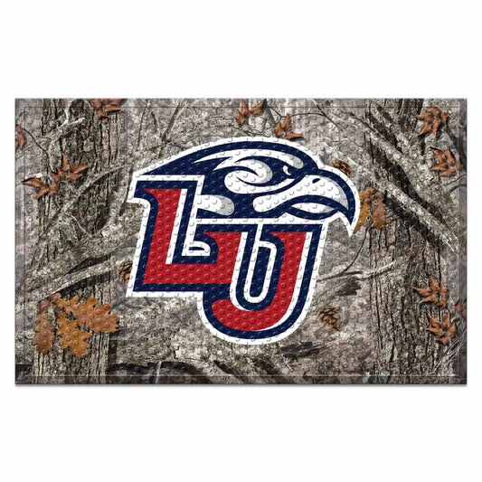 Liberty University Flames Rubber Scraper Door Mat Camo - Liberty University - Flyclothing LLC
