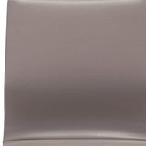 Taupe and Silver Swivel Faux Leather Conference Office Chair - Homeroots - Flyclothing LLC