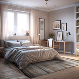 5' X 8' Cream and Tan Abstract Marble Area Rug - Homeroots - Flyclothing LLC