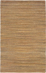 5' X 8' Brown Braided Jute Area Rug - Homeroots - Flyclothing LLC
