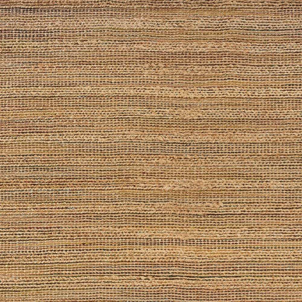 5' X 8' Brown Braided Jute Area Rug - Homeroots - Flyclothing LLC
