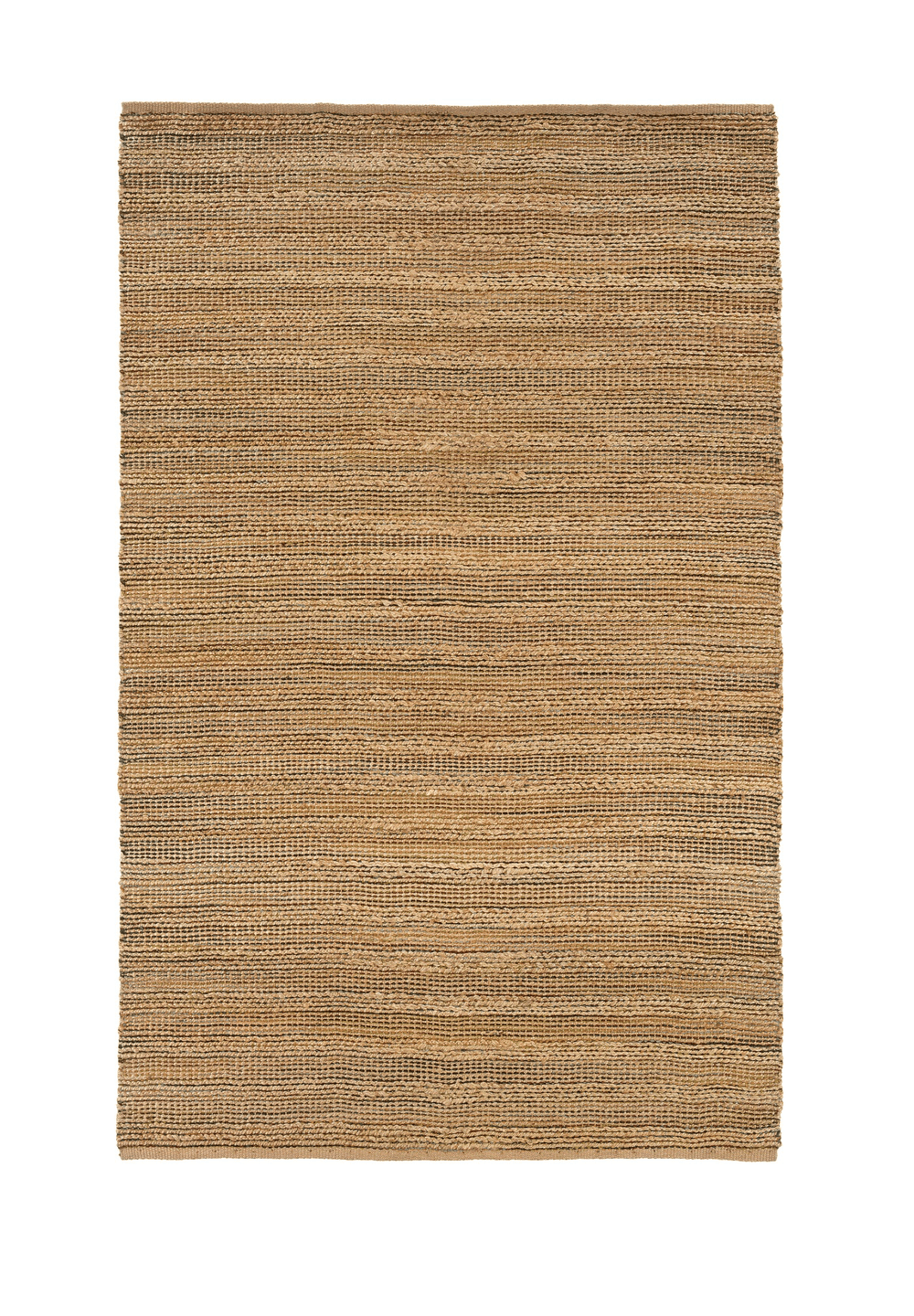 8' X 10' Brown Braided Jute Area Rug - Homeroots