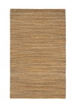 8' X 10' Brown Braided Jute Area Rug - Homeroots