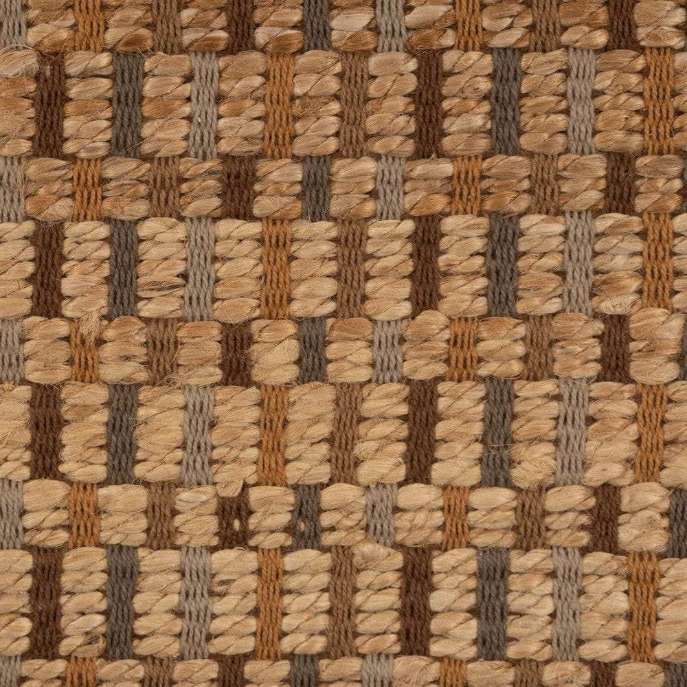 9' X 12' Tan Classic Interwoven Area Rug - Homeroots - Flyclothing LLC