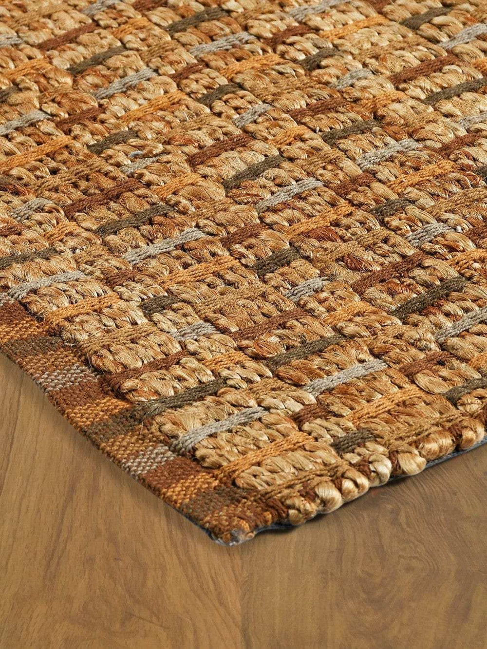9' X 12' Tan Classic Interwoven Area Rug - Homeroots - Flyclothing LLC