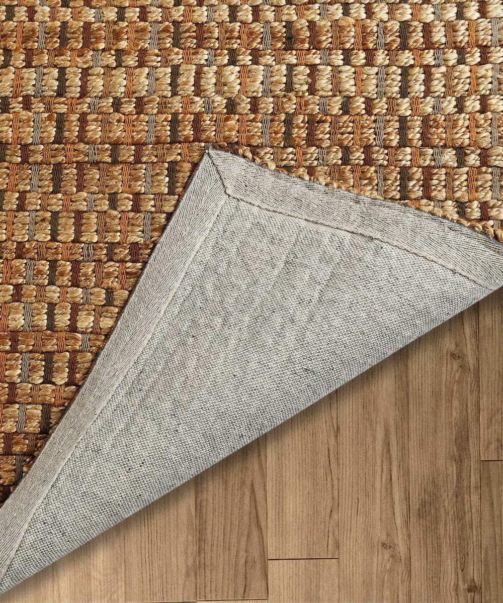 9' X 12' Tan Classic Interwoven Area Rug - Homeroots - Flyclothing LLC