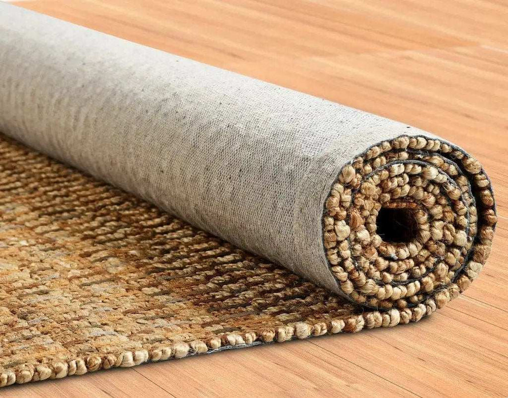 9' X 12' Tan Classic Interwoven Area Rug - Homeroots - Flyclothing LLC
