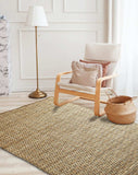 9' X 12' Tan Classic Interwoven Area Rug - Homeroots - Flyclothing LLC