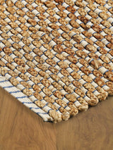 9' X 12' Natural Hand Woven Area Rug - Homeroots - Flyclothing LLC
