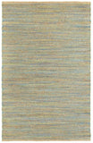 5' X 8' Multitoned Braided Jute Area Rug - Homeroots