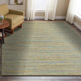 8' X 10' Multitoned Braided Jute Area Rug - Homeroots