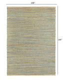9' X 12' Natural Hand Woven Area Rug - Homeroots