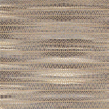 8' X 10' Gray and Tan Striated Runner Rug - Homeroots - Flyclothing LLC