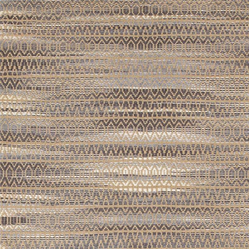 9' X 12' Gray and Tan Striated Runner Rug - Homeroots - Flyclothing LLC