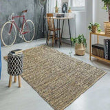 8' X 10' Natural Hand Woven Area Rug - Homeroots - Flyclothing LLC