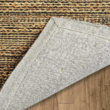 9' X 12' Natural Hand Woven Area Rug - Homeroots - Flyclothing LLC