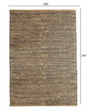 9' X 12' Natural Hand Woven Area Rug - Homeroots