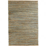 8' X 10' Natural Hand Woven Area Rug - Homeroots - Flyclothing LLC